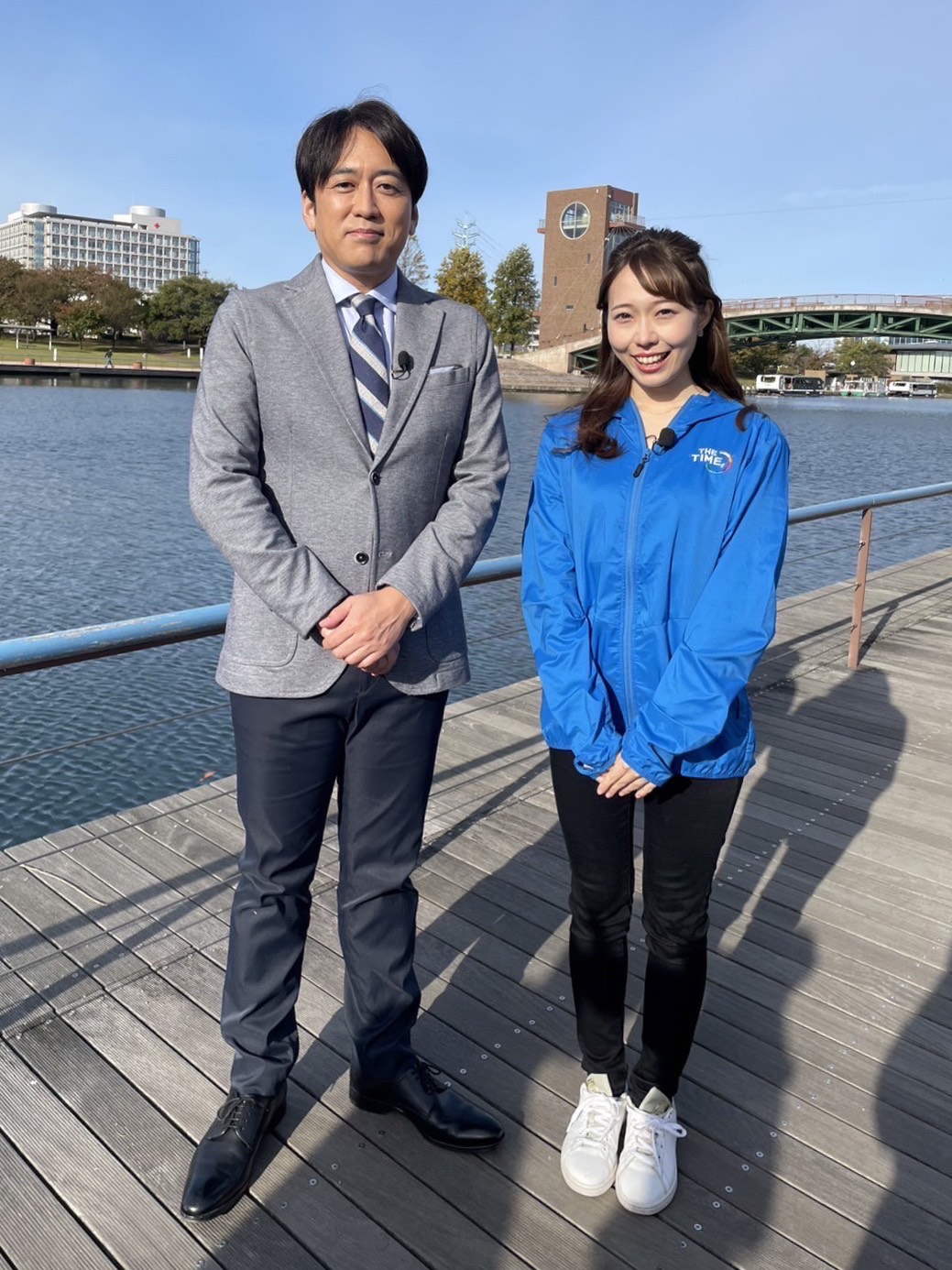 安住さんと富山から全国生中継・・・！